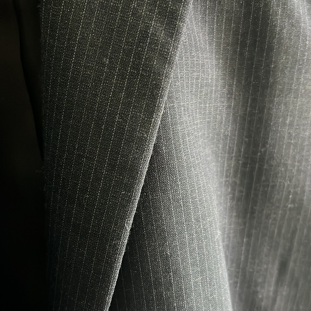 Club Monoco Striped Dark Navy/ Black  Blazer  Size 6 - Picture 3 of 4